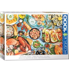 Eurographics Puzzle: Seafood Table 1000 pc