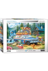 Eurographics Puzzle: Loading the Jeep Wagoneer 1000 pc