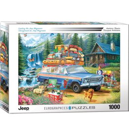 Eurographics Puzzle: Loading the Jeep Wagoneer 1000 pc