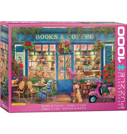 Eurographics Puzzle: Books & Coffee 1000 pc