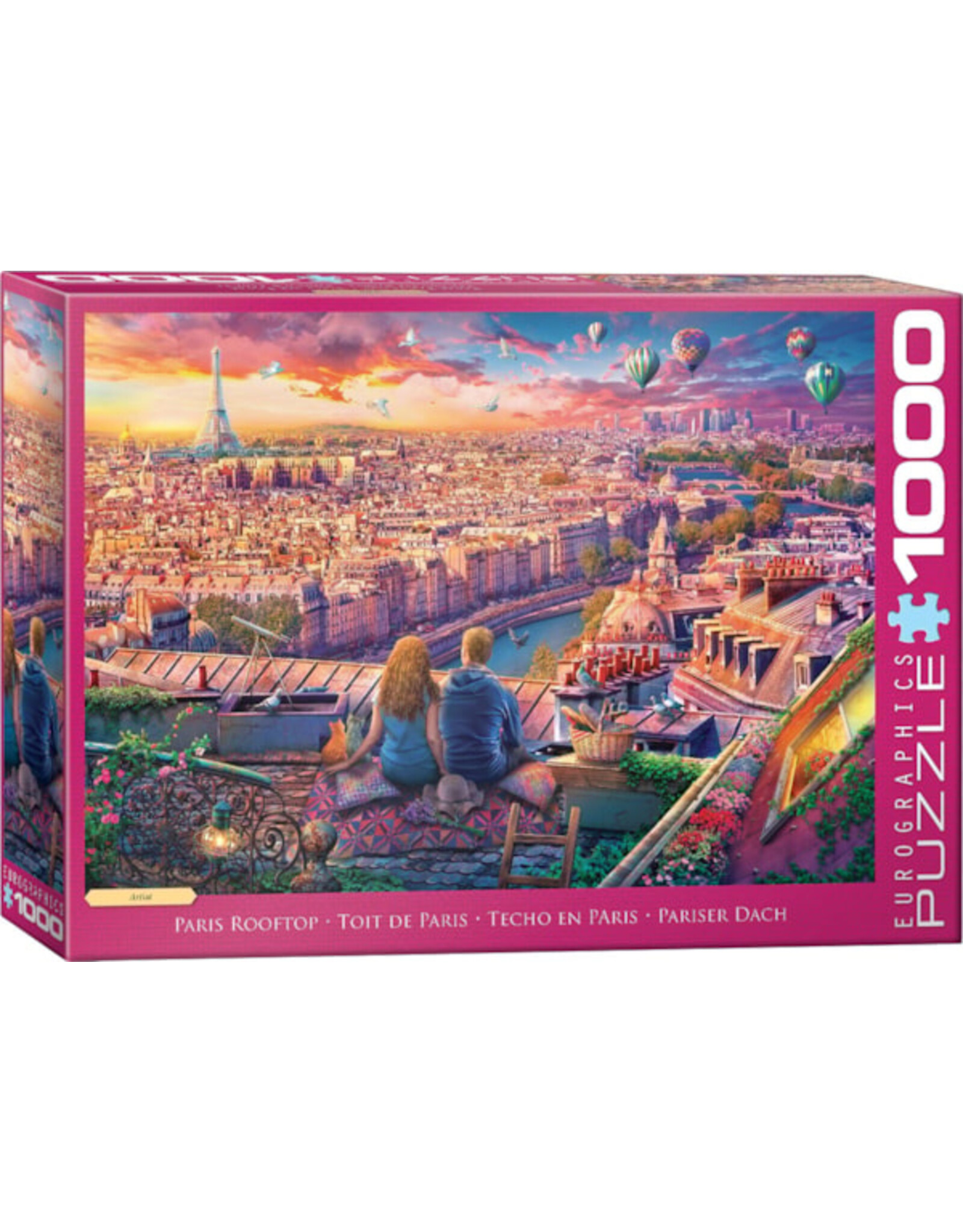 Eurographics Puzzle: Paris Rooftop