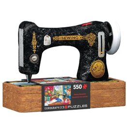 Eurographics Puzzle: Sewing Machine Tin