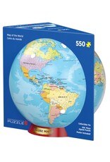 Eurographics Puzzle: Map of the World Tin