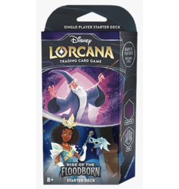 Ravensburger Lorcana: Rise of the Floodborn Starter Deck: Amethyst & Steel