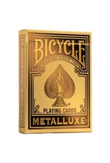 US Playing Card Co. Playing Cards: Bicycle Foil Metalluxe Gold