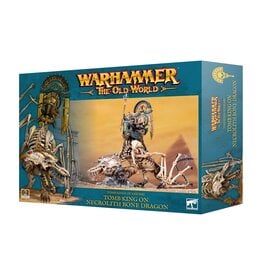 Warhammer Old World Tomb Kings of Khemri: Tomb King On Necrolith Bone Dragon