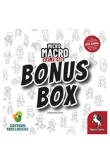 Pegasus Spiele MicroMacro: Crime City - Bonus Box