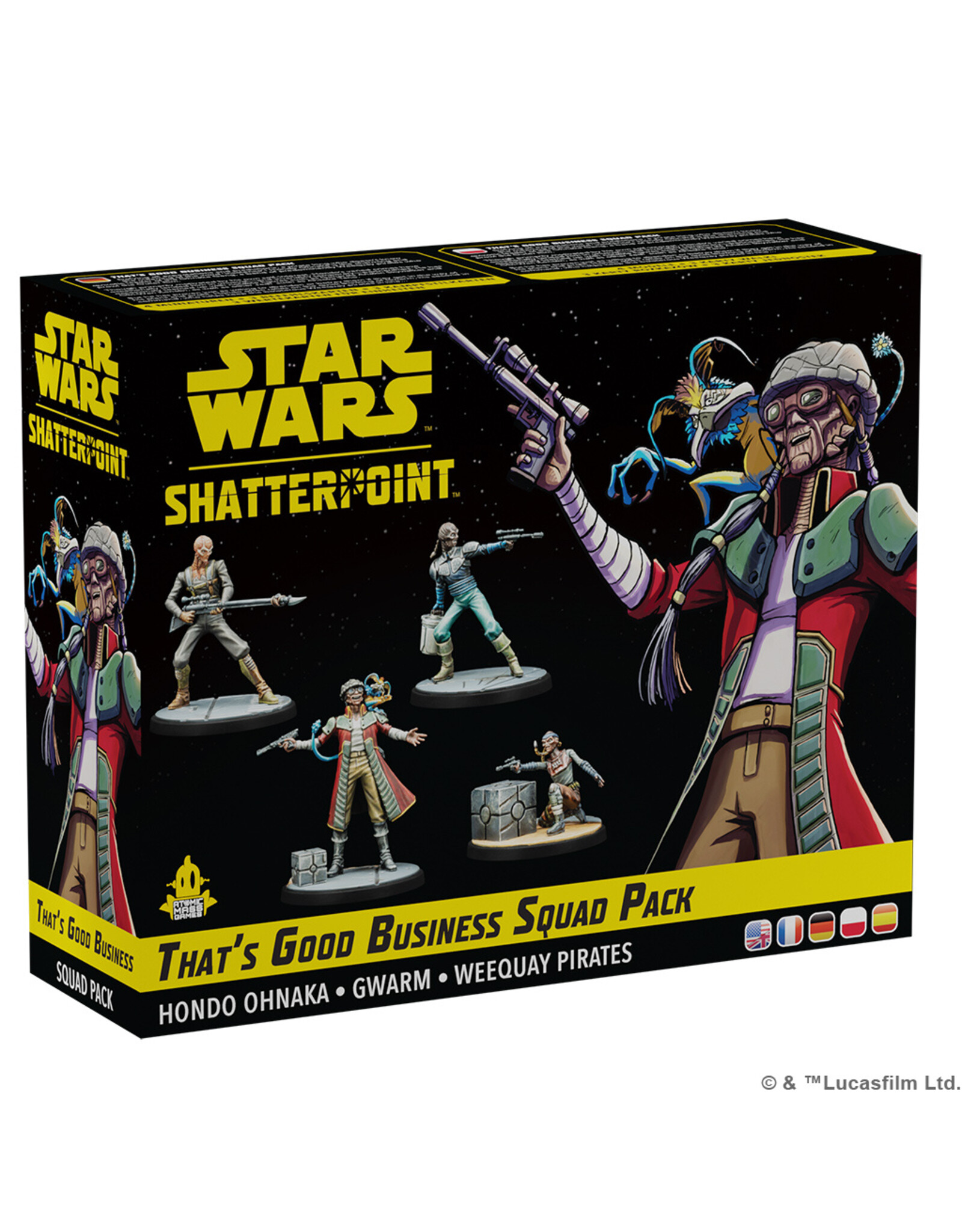 Atomic Mass Games Star Wars: Shatterpoint - That's Good Business Squad Pack