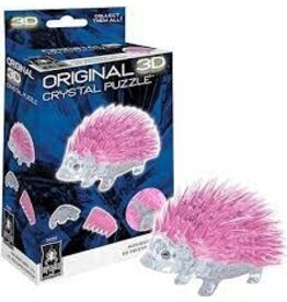 University Games Puzzle: 3D Crystal: Hedgehog (Pink) (Pre Order)