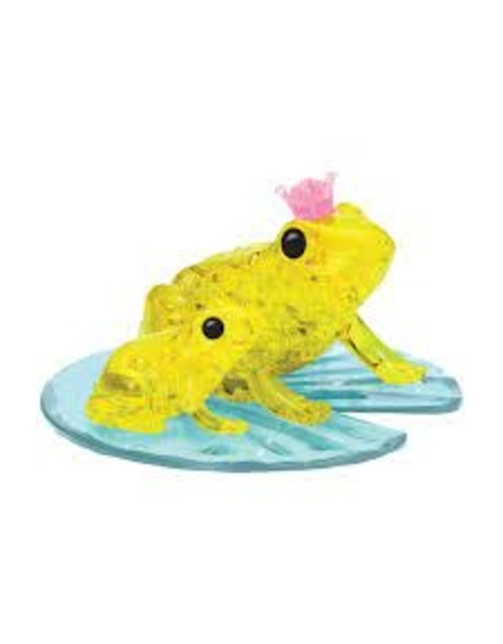 University Games Puzzle: 3D Crystal: Frog (Yellow)