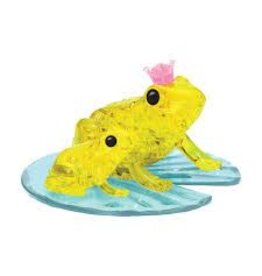 University Games Puzzle: 3D Crystal: Frog (Yellow) (Pre Order)