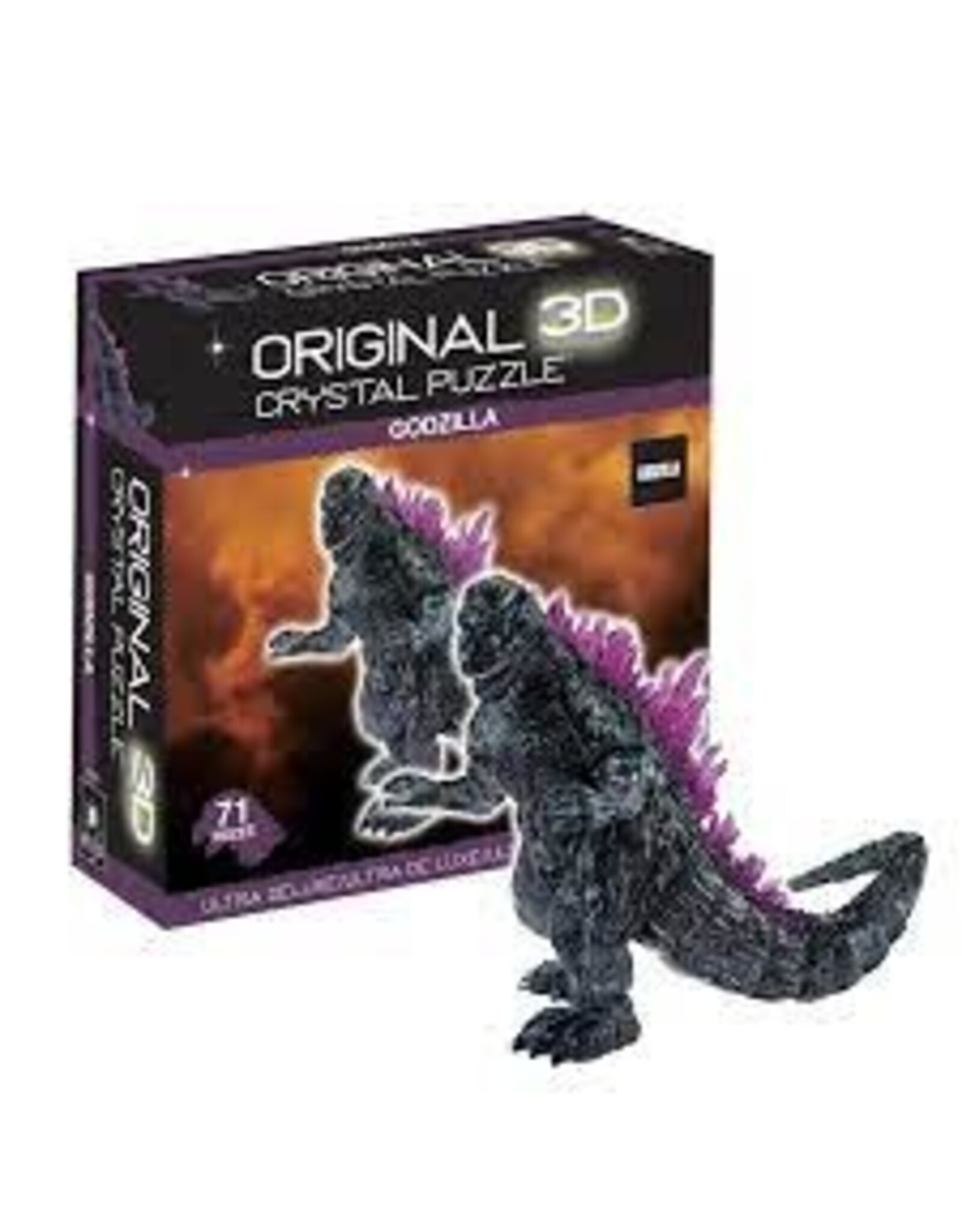 University Games Puzzle: 3D Crystal: Godzilla Ultra Deluxe