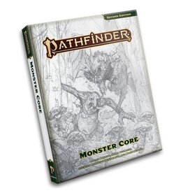 Paizo Publishing Pathfinder 2E: Pathfinder Monster Core Sketch Cover Edition