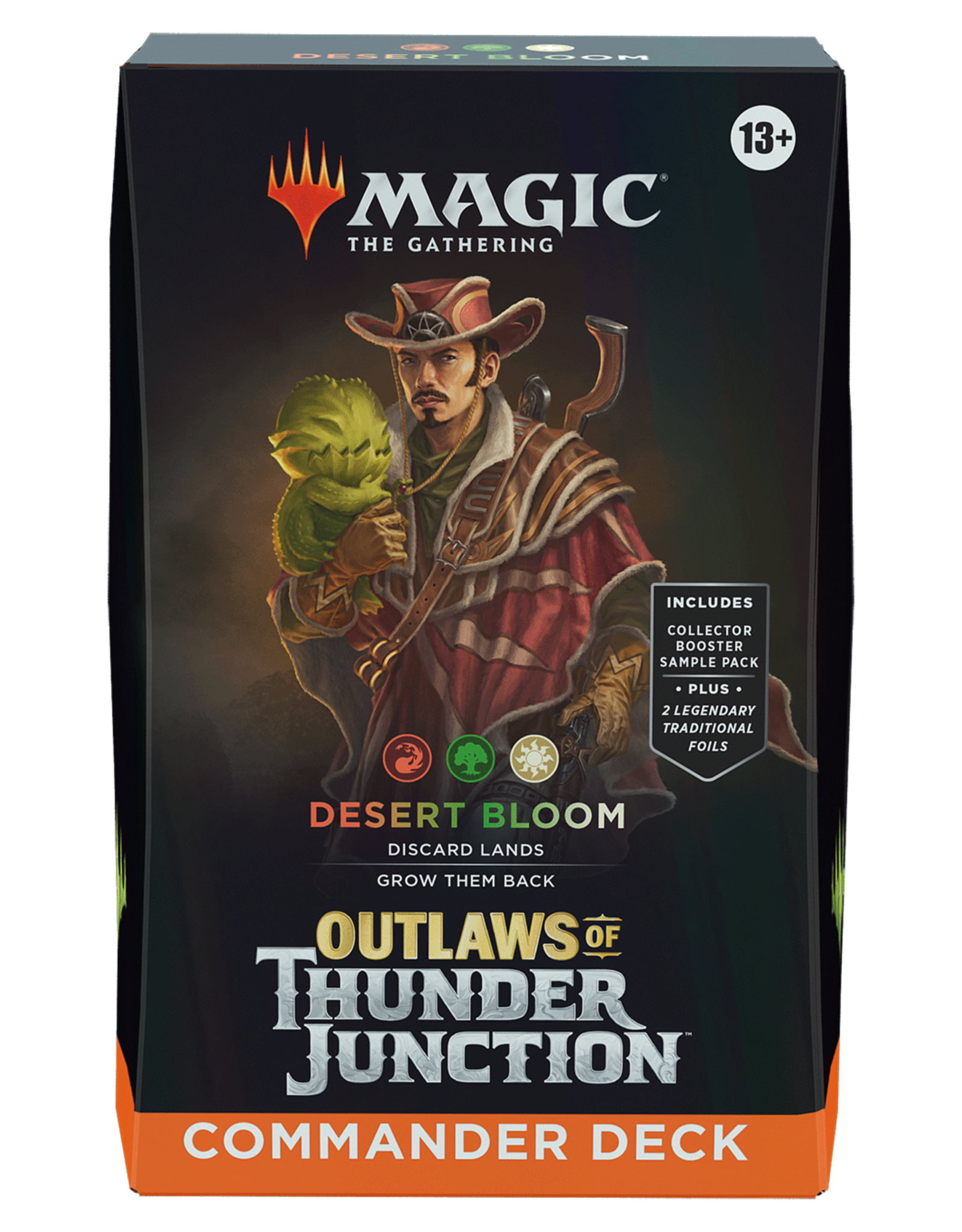 Magic Magic: Outlaws of Thunder Junction Commander Deck - Desert Bloom