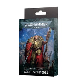 Warhammer 40K Datasheet Cards: Adeptus Custodes
