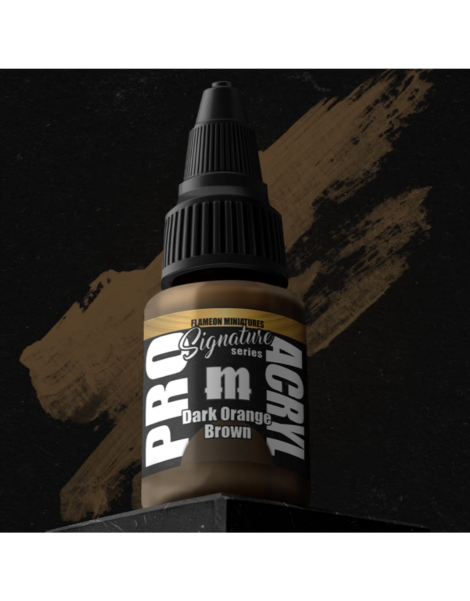 Pro Acryl Pro Acryl: Flameon Series - Dark Orange Brown (22ml)