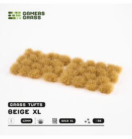 Gamers Grass Gamers Grass Tufts: Tufts- Beige XL 12mm- Wild XL