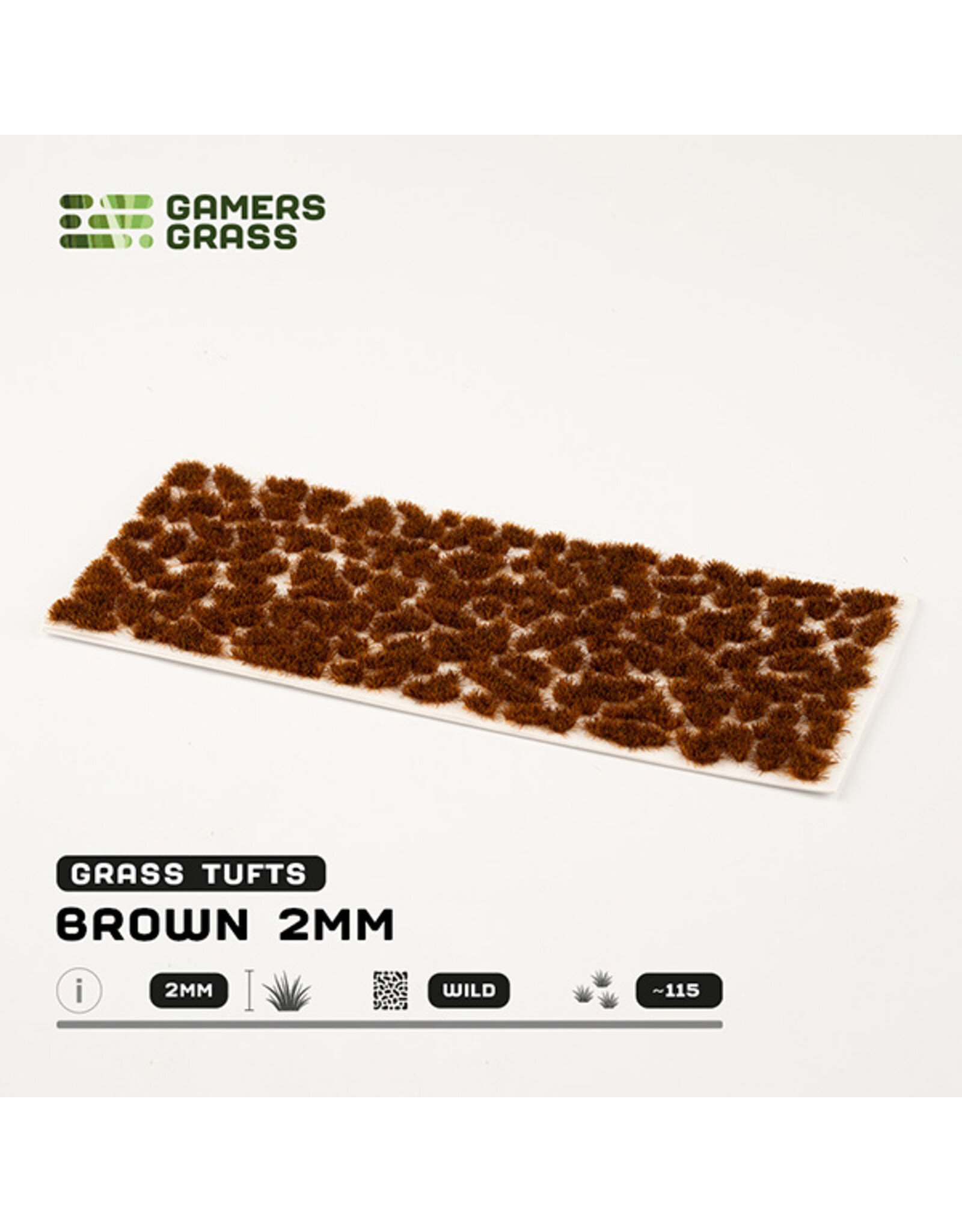 Gamers Grass Gamers Grass Tufts: Tufts- Brown 2mm- Wild