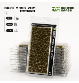 Gamers Grass Gamers Grass Tufts: Tufts- Dark Moss 2mm- Wild