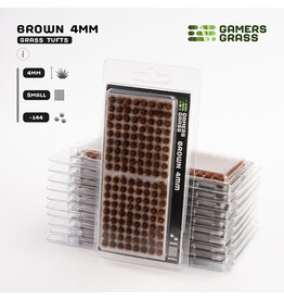 Gamers Grass Gamers Grass Tufts: Tufts- Brown 4mm- Small