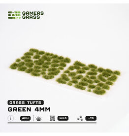 Gamers Grass Gamers Grass Tufts: Tufts- Green 4mm- Wild