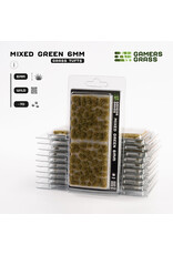 Gamers Grass Gamers Grass Tufts: Tufts- Mixed Green 6mm- Wild