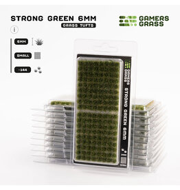 Gamers Grass Gamers Grass Tufts: Tufts- Strong Green 6mm- Small
