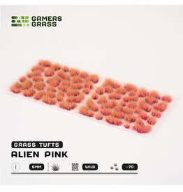Gamers Grass Gamers Grass Tufts: Alien Tufts- Pink 6mm- Wild