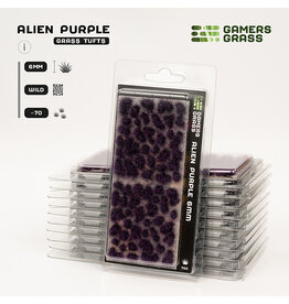 Gamers Grass Gamers Grass Tufts: Alien Tufts- Purple 6mm- Wild