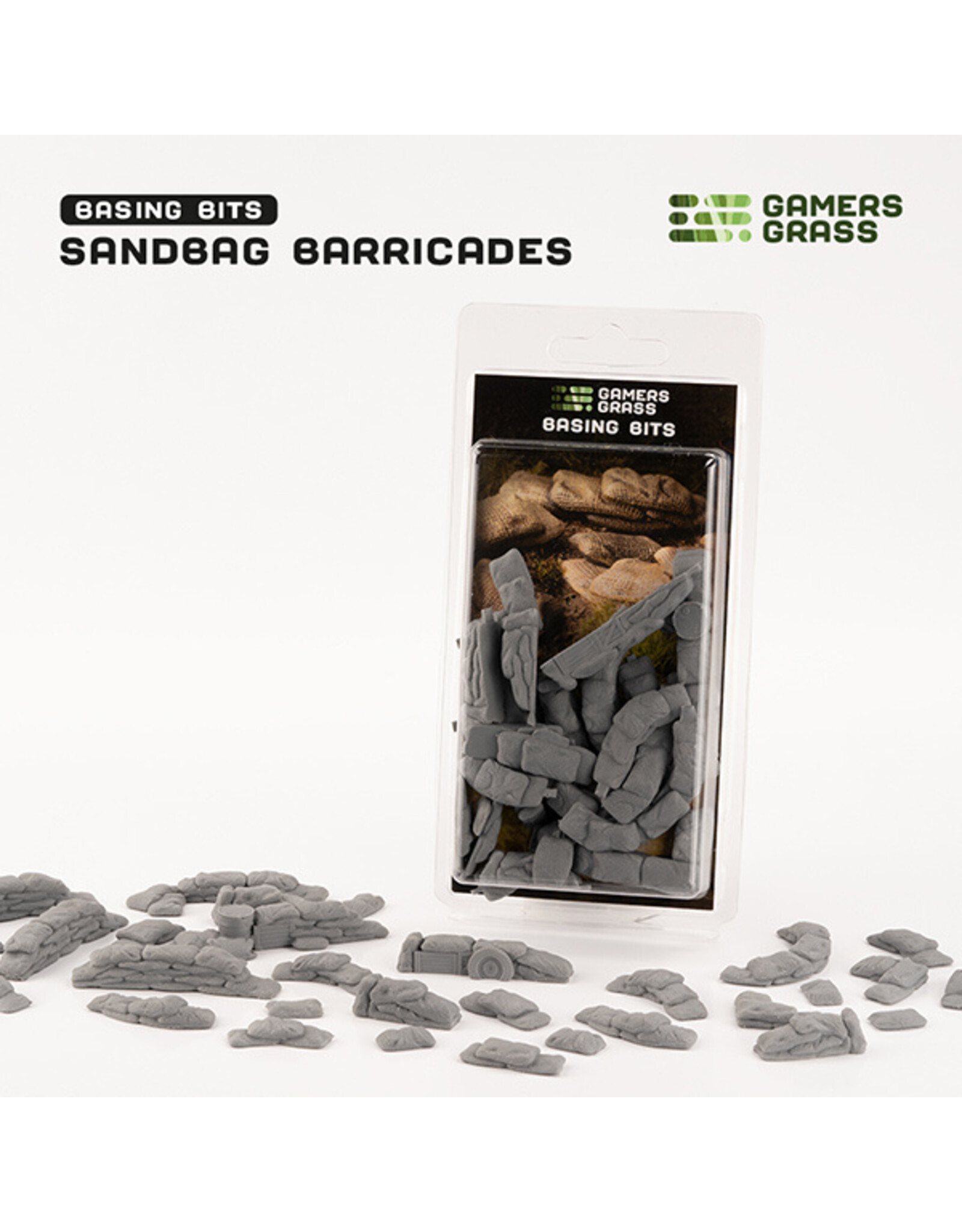 Gamers Grass Basing Bits: Sandbag Barricades