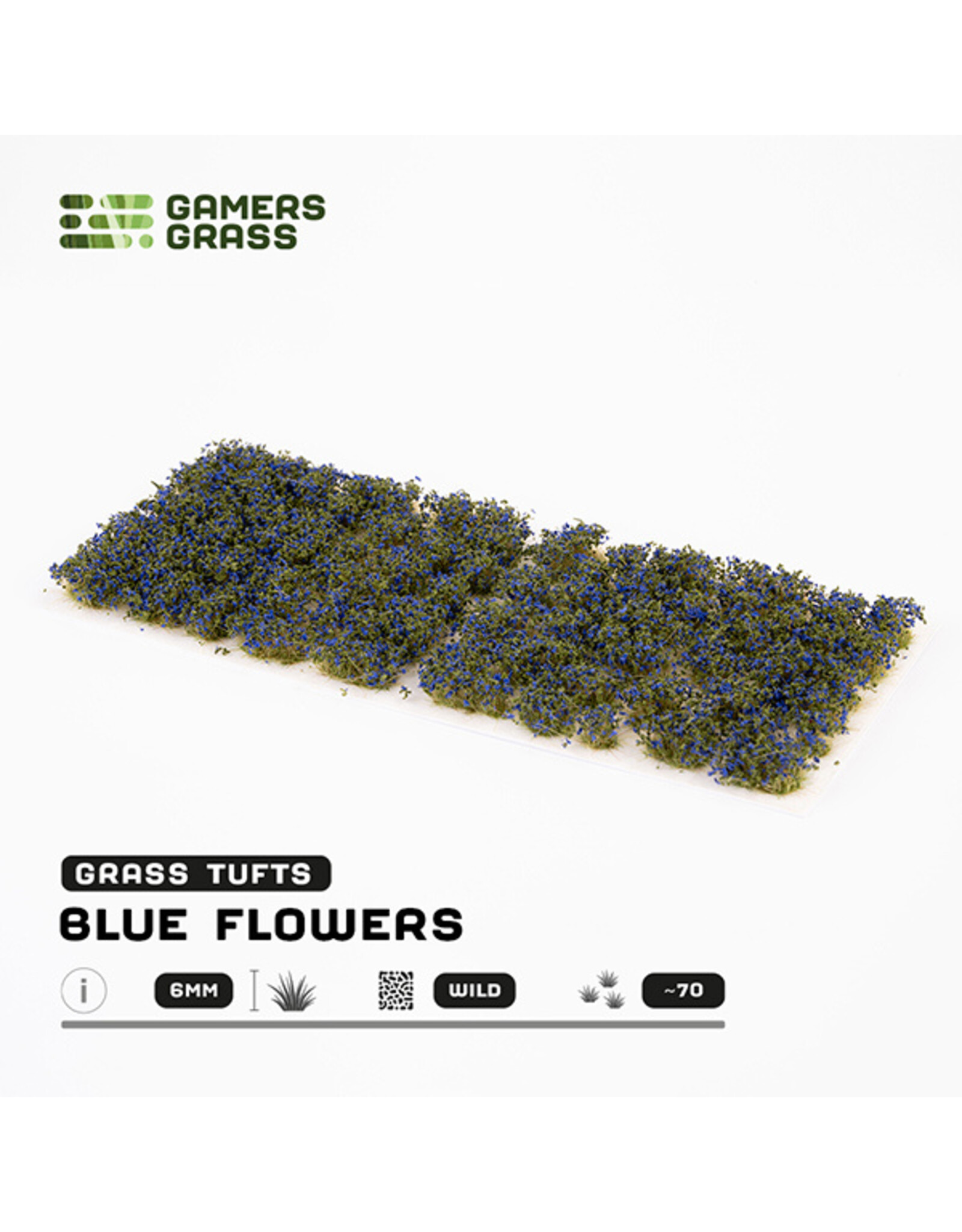 Gamers Grass Gamers Grass Tufts: Tufts- Blue Flowers- Wild