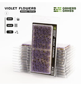 Gamers Grass Gamers Grass Tufts: Tufts- Violet Flowers- Wild
