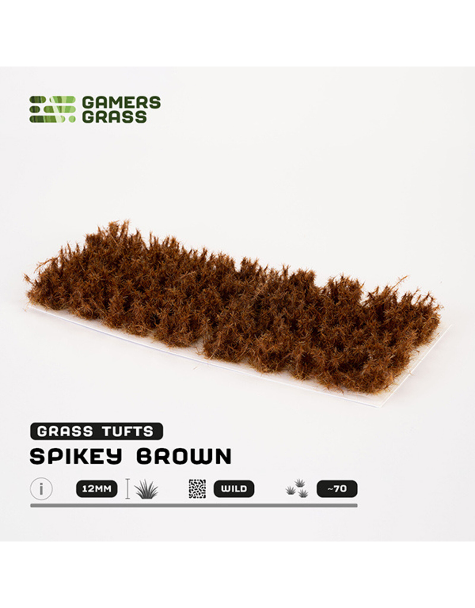 Gamers Grass Gamers Grass Tufts: Tufts- Spikey Brown 12mm- Wild