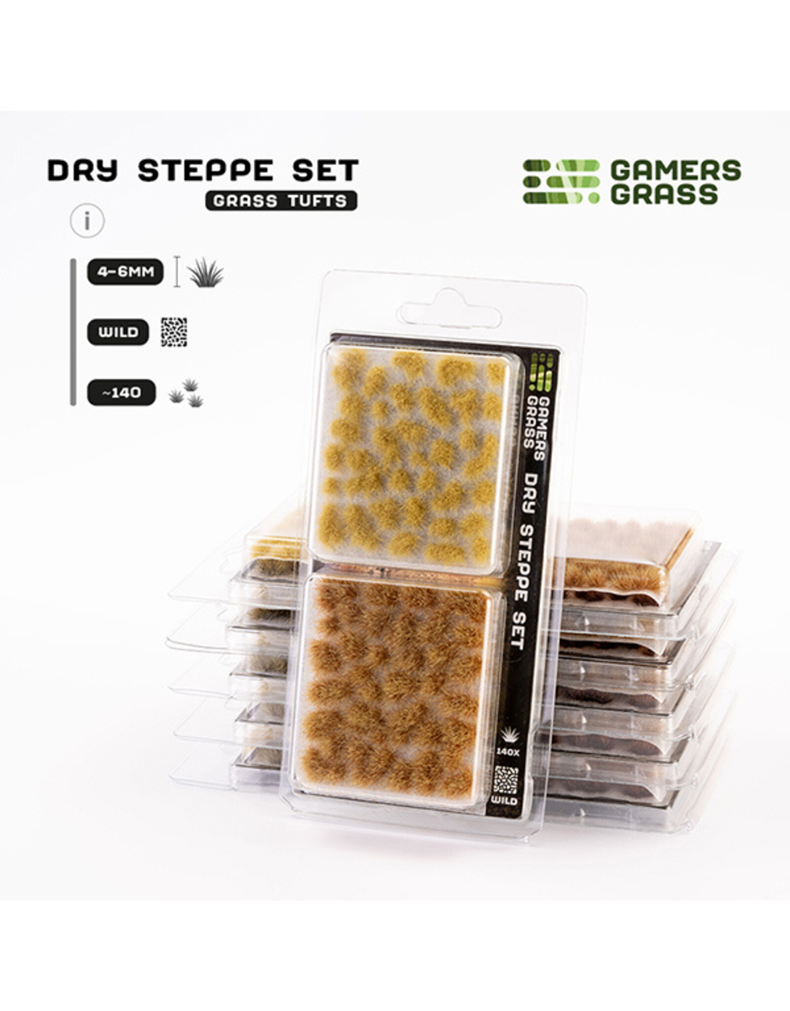 Gamers Grass Gamers Grass Tufts: Tuft Sets- Dry Steppe Set- Wild