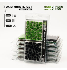 Gamers Grass Gamers Grass Tufts: Tuft Sets- Toxic Waste Set- Wild