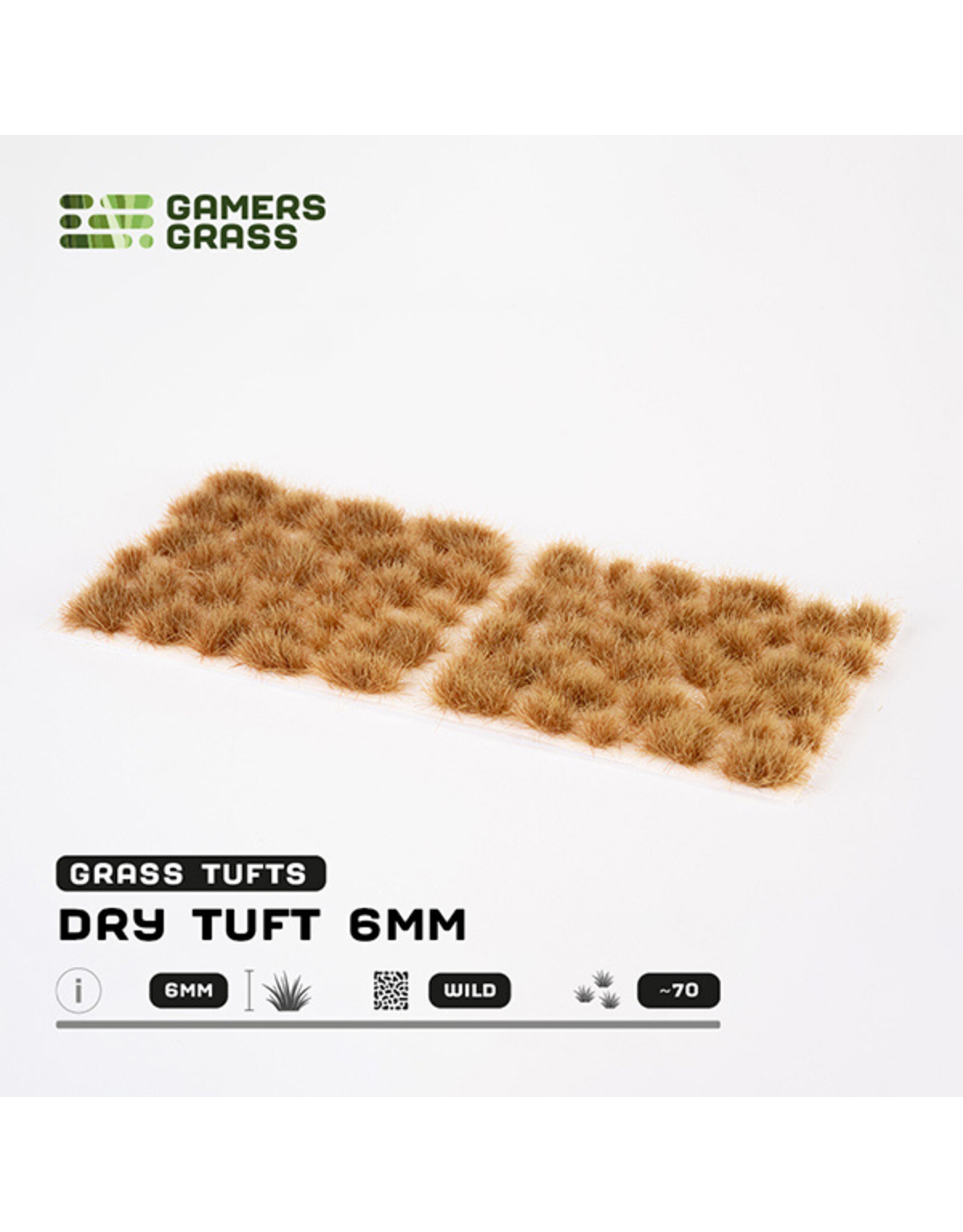 Gamers Grass Gamers Grass Tufts: Tufts- Dry Tuft 6mm- Wild