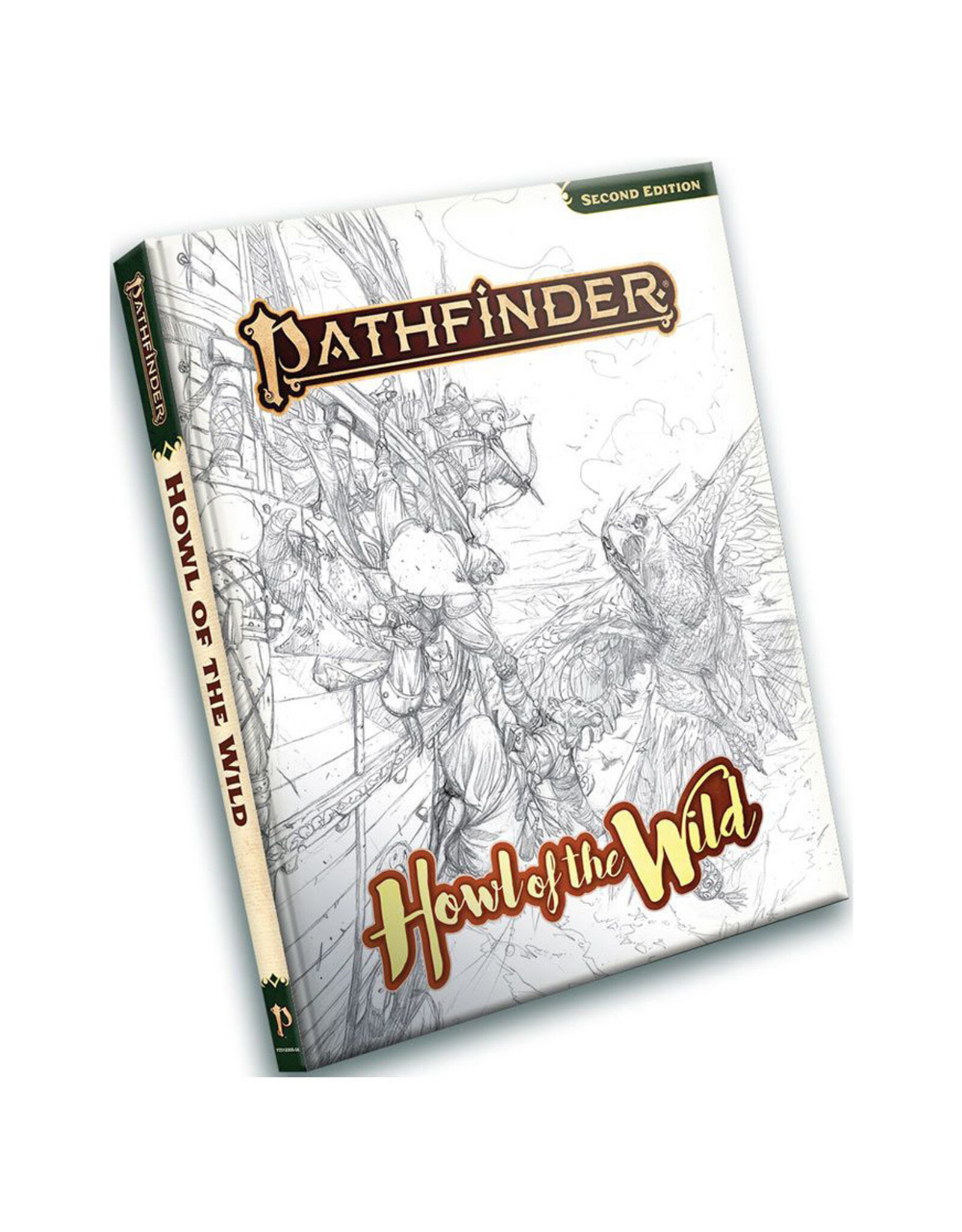 Paizo Publishing Pathfinder 2E: Howl of the Wild Sketch Cover Edition (Pre Order) (May)