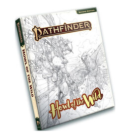 Paizo Publishing Pathfinder 2E: Howl of the Wild Sketch Cover Edition (Pre Order) (May)