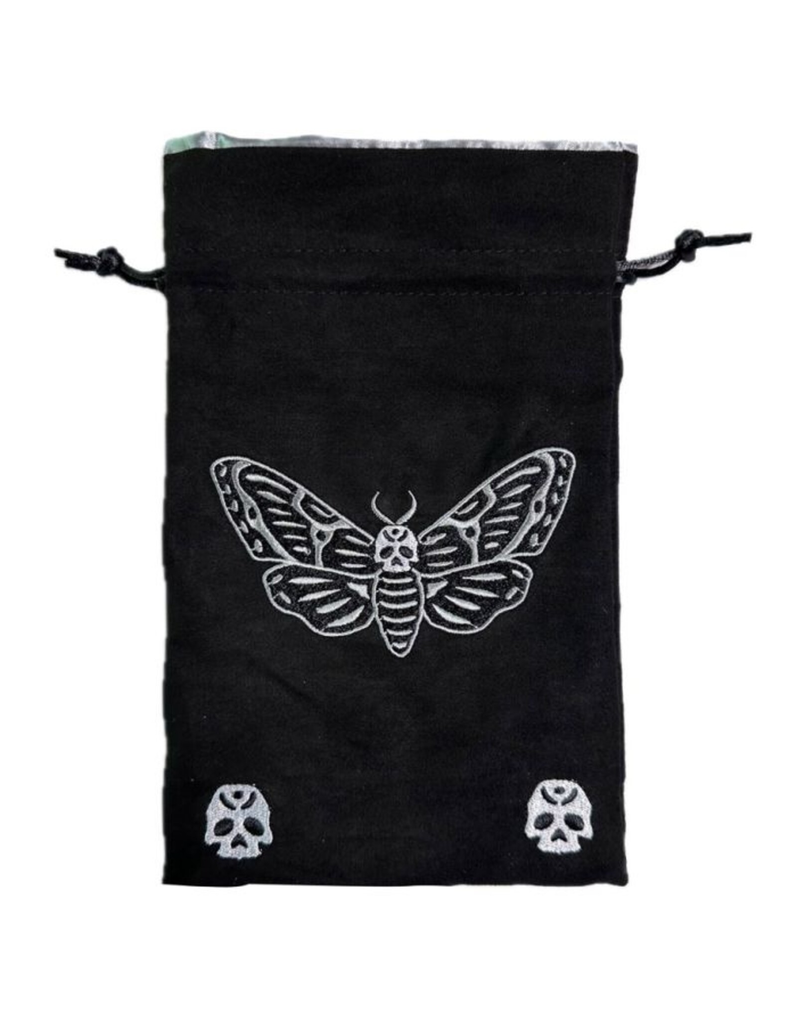 Black Oak Workshop Dice Bag: Death's Head Moth