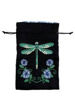 Black Oak Workshop Dice Bag: Dragonfly
