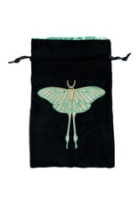 Black Oak Workshop Dice Bag: Luna Moth