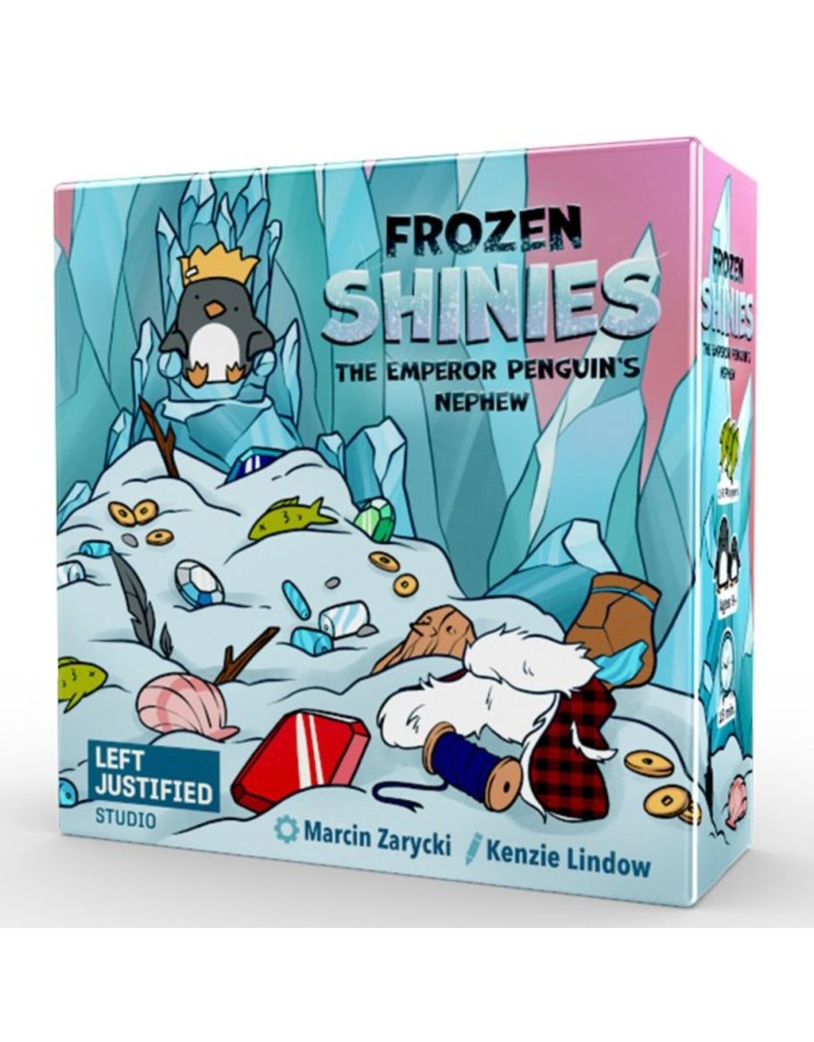 Left Justified Frozen Shinies: The Emperor Penguin's Nephew