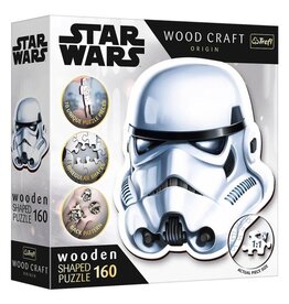Trefl Puzzle: Star Wars: Woodcraft: Stormtrooper's Helmet 160 Piece
