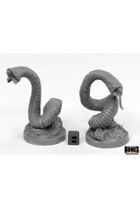 Reaper Reaper Bones Black: Giant Leeches (2)