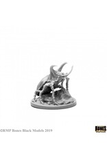 Reaper Reaper Bones Black: Giant Rhino Beetle