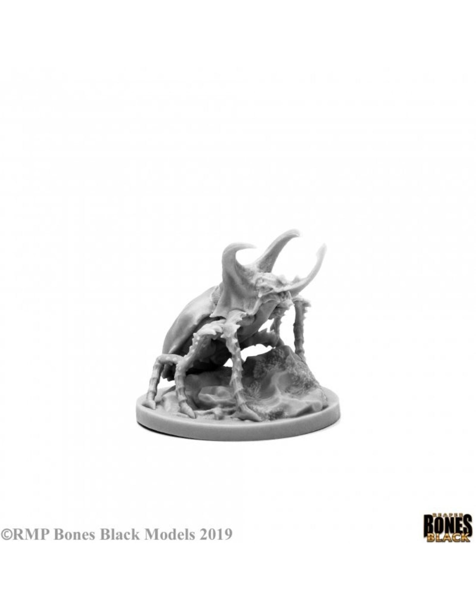 Reaper Reaper Bones Black: Giant Rhino Beetle