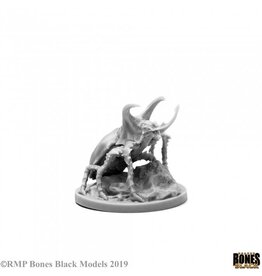 Reaper Reaper Bones Black: Giant Rhino Beetle