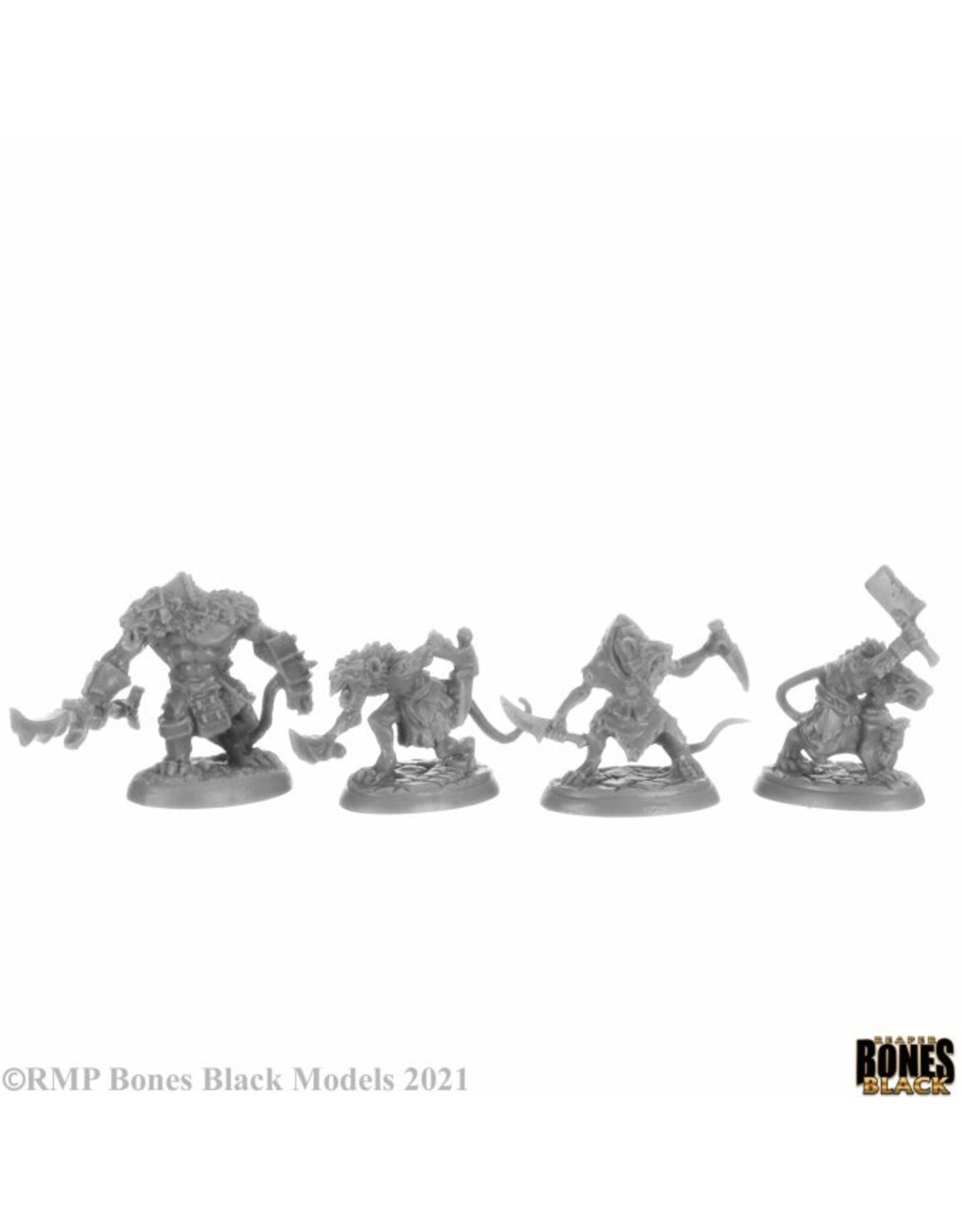 Reaper Reaper Bones BK: Wererats (4)