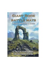 Loke Battlemats Giant Book of Battle Mats: Wilds, Wrecks & Ruins