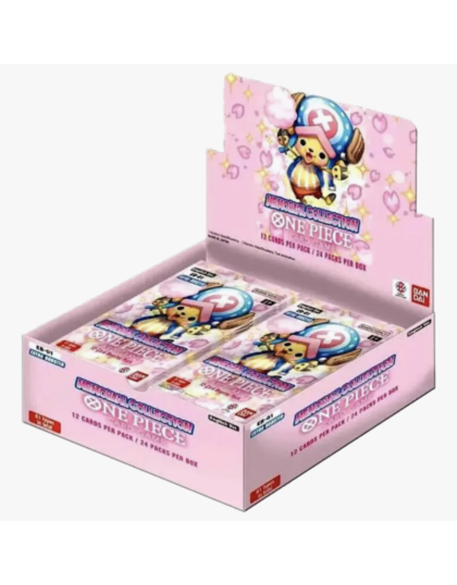 Bandai One Piece TCG: Extra Booster Pack - Memorial Collection Booster Display (24) (EB-01)